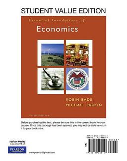 Essential Foundations of Economics, Student Value Edition