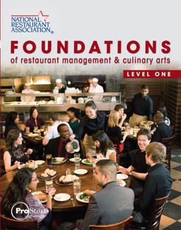 Foundations of Restaurant Management and Culinary Arts Level 1 1st 2010 9780138019389 Front Cover