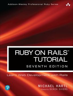 Ruby on Rails Tutorial Learn Web Development with Rails 7th 9780138049843 Front Cover