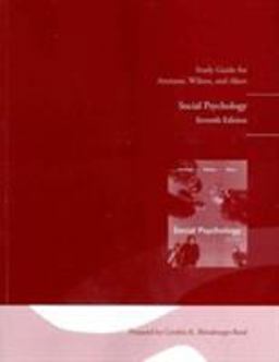 Student Study Guide for Social Psychology