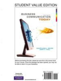 MyBCommLab with Pearson Etext - For Business Communication Today