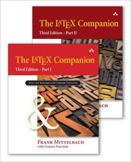 LaTeX Companion Parts I and II, 3rd Edition 3rd 9780138166489 Front Cover
