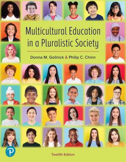 Multicultural Education in a Pluralistic Society Multicultural Education in a Pluralistic Society