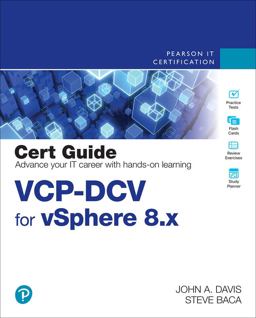 VCP-DCV for VSphere 8. x Cert Guide 5th 9780138169886 Front Cover