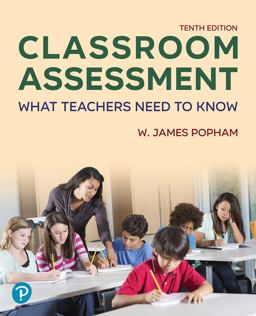     CLASSROOM ASSESSMENT  9780138170905 Front Cover