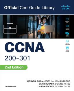     CCNA 200-301 OFFICIAL CERT GUIDE-PK  9780138221393 Front Cover