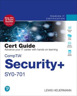 CompTIA Security+ SY0-701 Cert Guide  9780138293086 Front Cover