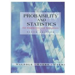 Probability and Statistics for Engineers and Scientists 6th 9780138402082 Front Cover