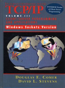 Internetworking with TCP/IP Client/Server Programming and Applications for the Windows Socket  9780138487140 Front Cover