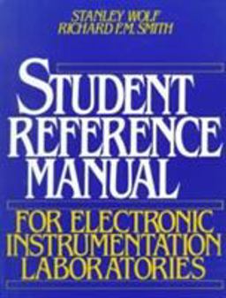 Student Reference Manual for Electronic Electronic Instrumentation Laboratories 1st 9780138557768 Front Cover