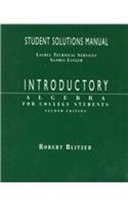 Introductory Algebra College Student