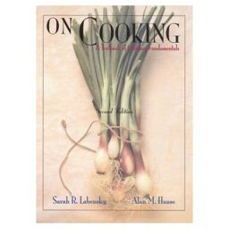 On Cooking A Textbook of Culinary Fundamentals 2nd 9780138626402 Front Cover