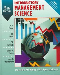 Introductory Management Science Decision Modeling with Spreadsheets 5th 9780138893958 Front Cover
