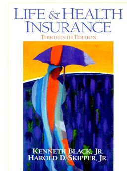 Life and Health Insurance 13th 9780138912505 Front Cover