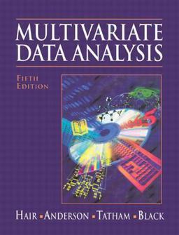 Multivariate Data Analysis 5th 1998 9780138948580 Front Cover