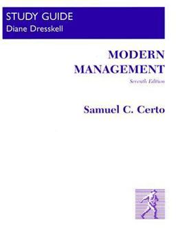 Modern Management+cases in Mgmt Pk