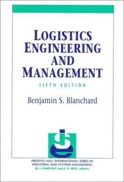 Logistic Engineering and Management 5th 9780139053160 Front Cover
