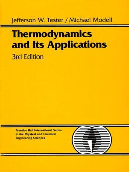 Thermodynamics and Its Applications 3rd 9780139153563 Front Cover