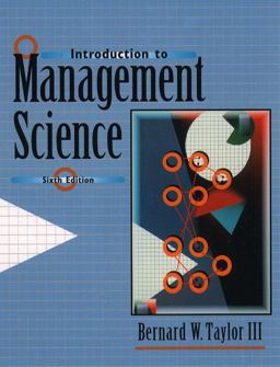 Introduction to Management Science Introduction to Management Science