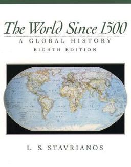 World since 1500 A Global History 8th 9780139239137 Front Cover