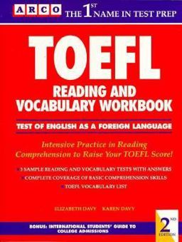 Reading and Vocabulary Workbook for the TOEFL Exam