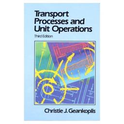 Transport Processes and Unit Operations 3rd 9780139304392 Front Cover