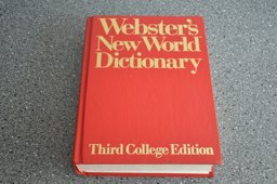 Webster's New World Dictionary College Edition 3rd 9780139471698 Front Cover