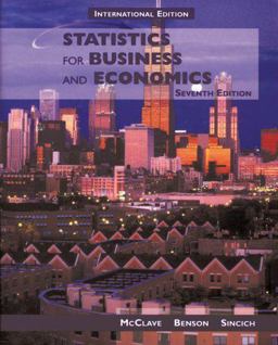 Statistics for Business and Economics