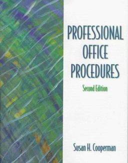 Professional Office Procedures 2nd 9780139795763 Front Cover