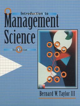 Introduction to Management Science and QM for Windows Pkg