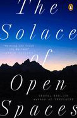 Solace of Open Spaces  9780140081138 Front Cover