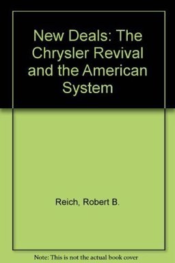 New Deals The Chrysler Revival and the American System  9780140089837 Front Cover