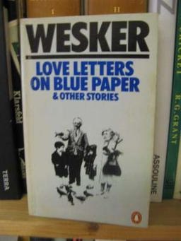 Love Letters on Blue Paper