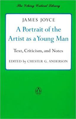 Portrait of the Artist As a Young Man Text, Criticism, and Notes  9780140155037 Front Cover
