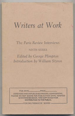 Writers at Work 9