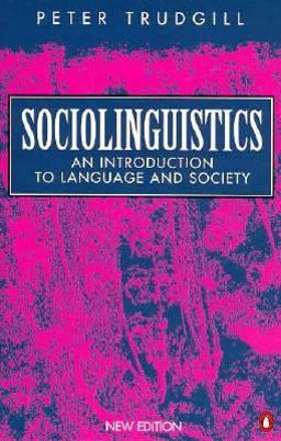 Sociolinguistics