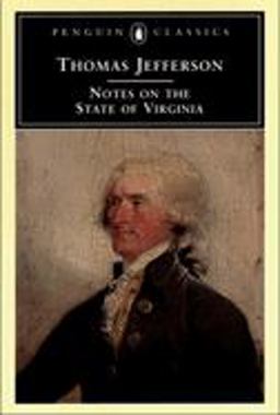 Notes on the State of Virginia  9780140436679 Front Cover