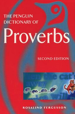 Penguin Dictionary of Proverbs 2nd 9780140514780 Front Cover