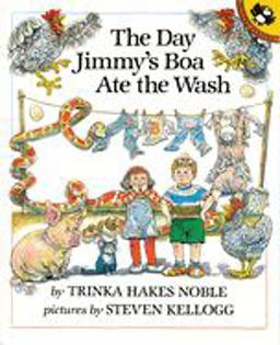 Day Jimmy's Boa Ate the Wash  9780140546231 Front Cover