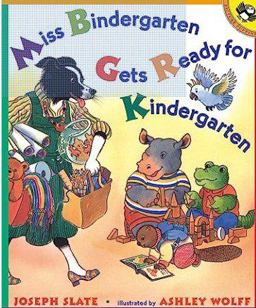 Miss Bindergarten Gets Ready for Kindergarten  9780140562736 Front Cover