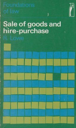 Sale of Goods and Hire-Purchase
