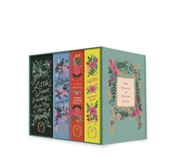 Puffin in Bloom 4-Book Collection Anne of Green Gables, Heidi, Little Women, and a Little Princess  9780147518743 Front Cover