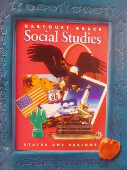 Harcourt School Publishers Social Studies States and Regions  9780153120992 Front Cover
