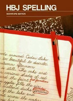 HBJ Spelling Signature Ed., Brown Level 6