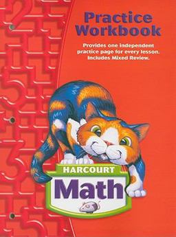 Harcourt Math Practice Workbook 2nd 9780153364747 Front Cover