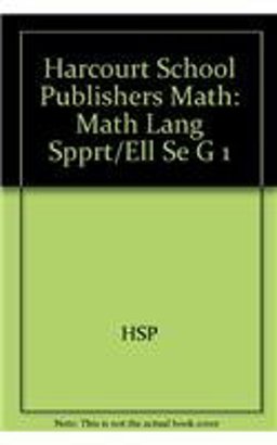 Harcourt School Publishers Math Harcourt School Publishers Math