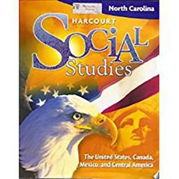 United States, Canada, Mexico, Central America, Grade 5: Harcourt School Publishers Social Studies North Carolina  9780153566400 Front Cover