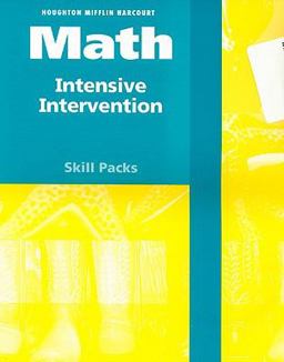 Houghton Mifflin Harcourt Math Intensive Intervention Skill Packs