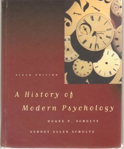 History of Modern Psychology 6th 9780155025608 Front Cover