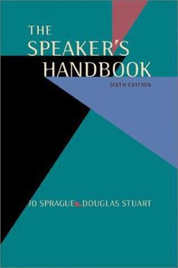 Speaker's Handbook 6th 9780155046313 Front Cover